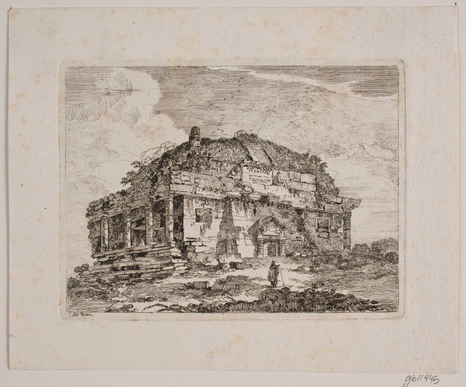 En antik tempelbygning, Jens Petersen Lund, 1764