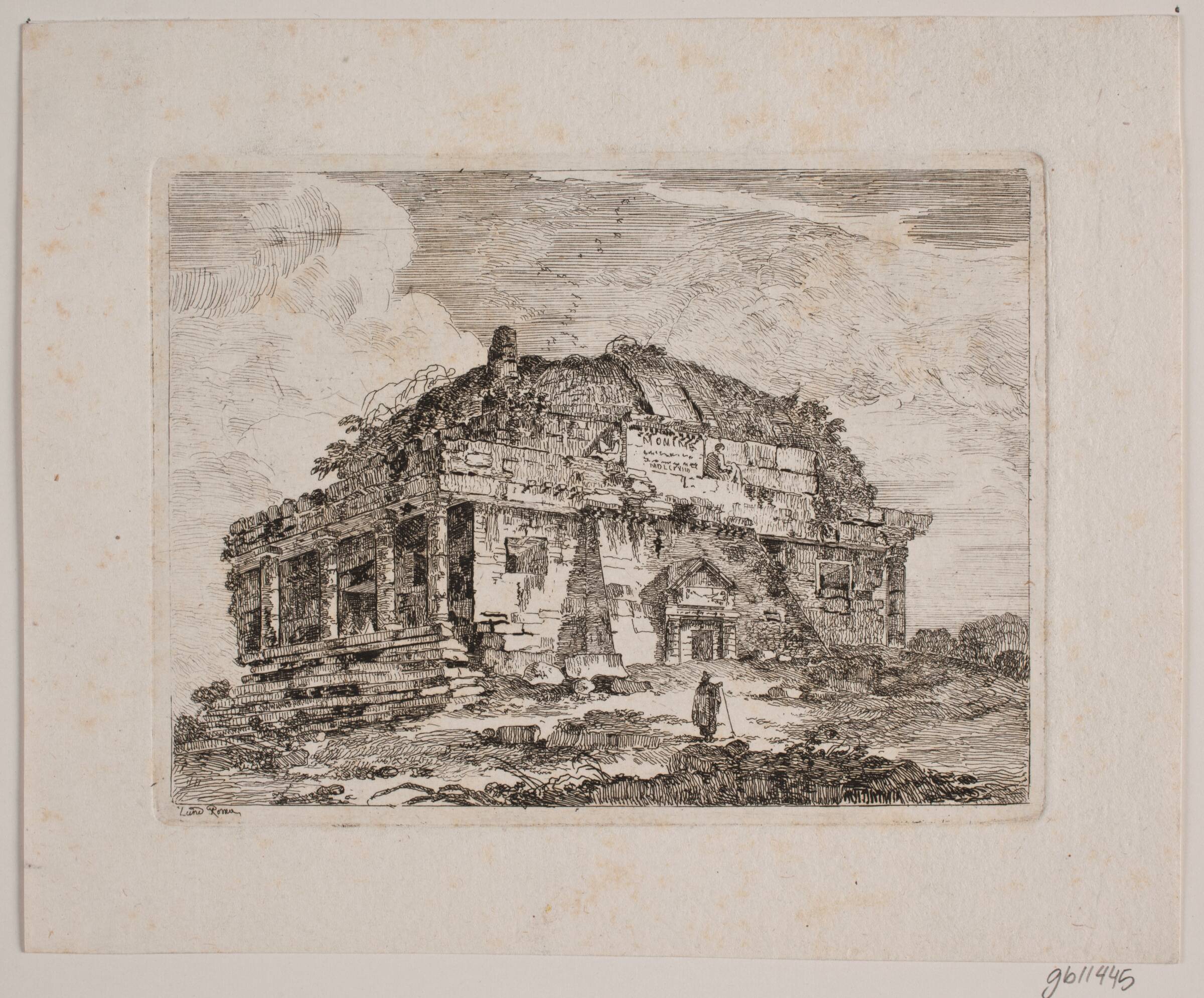 En antik tempelbygning, Jens Petersen Lund, 1764