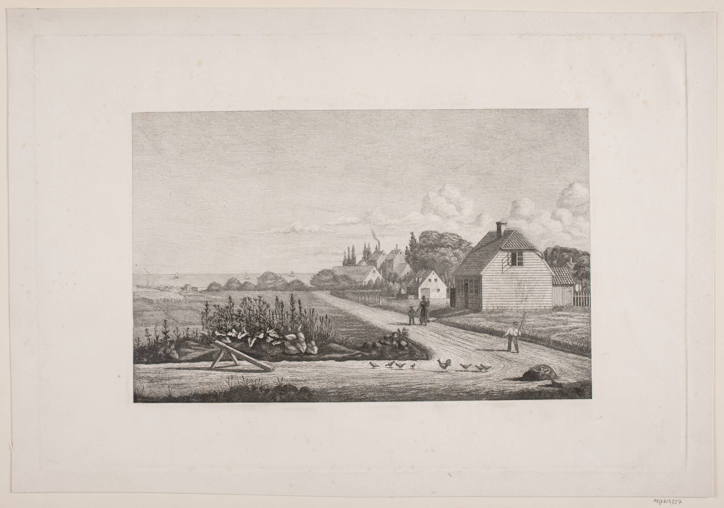 Ny Kalkbrænderi ved København, Christian Piil, 1857