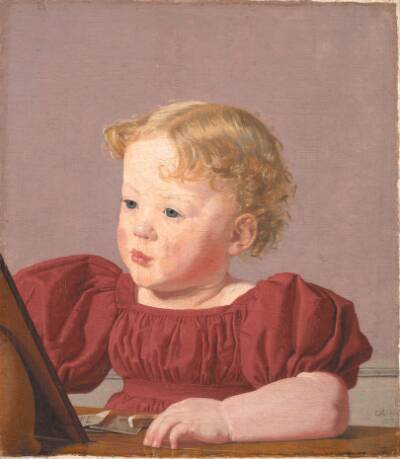 Ida Thiele, senere gift Wilde, som barn