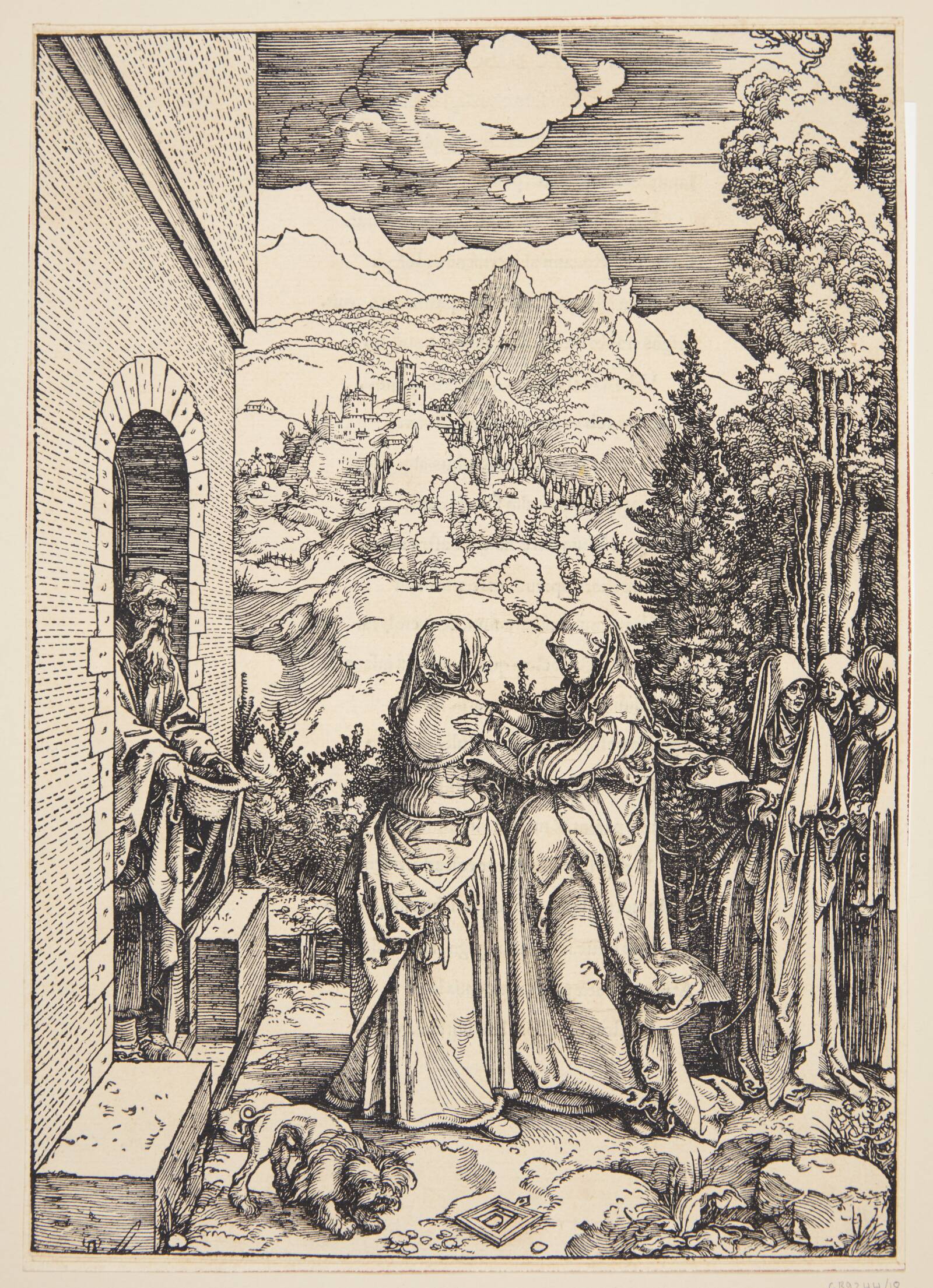 Besøgelsen, Albrecht Dürer, 1503-1504