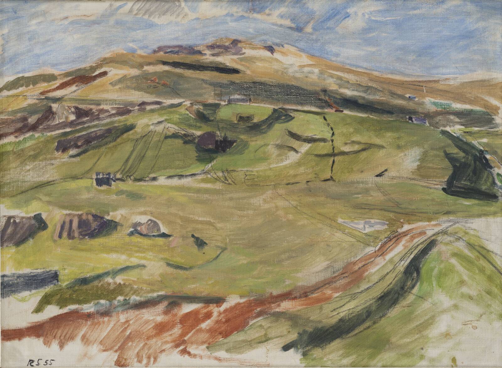 Færøsk landskab, Ruth Smith, 1928-1958
