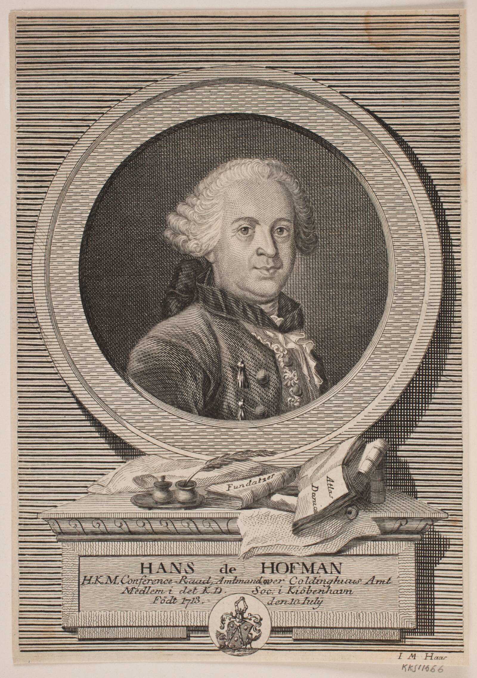 Hans de Hofman, Meno Haas, 1752-1833