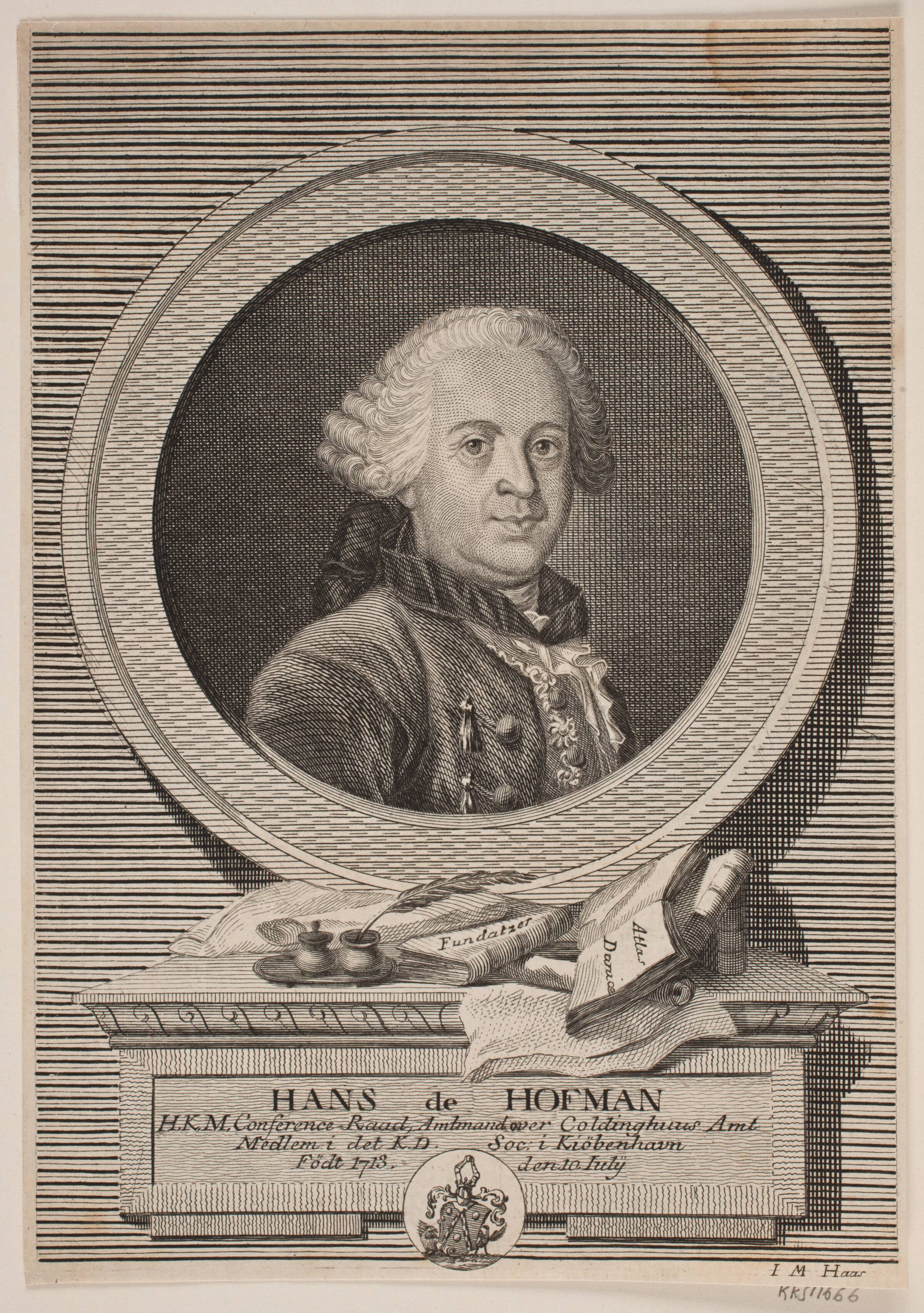 Hans de Hofman, Meno Haas, 1752-1833