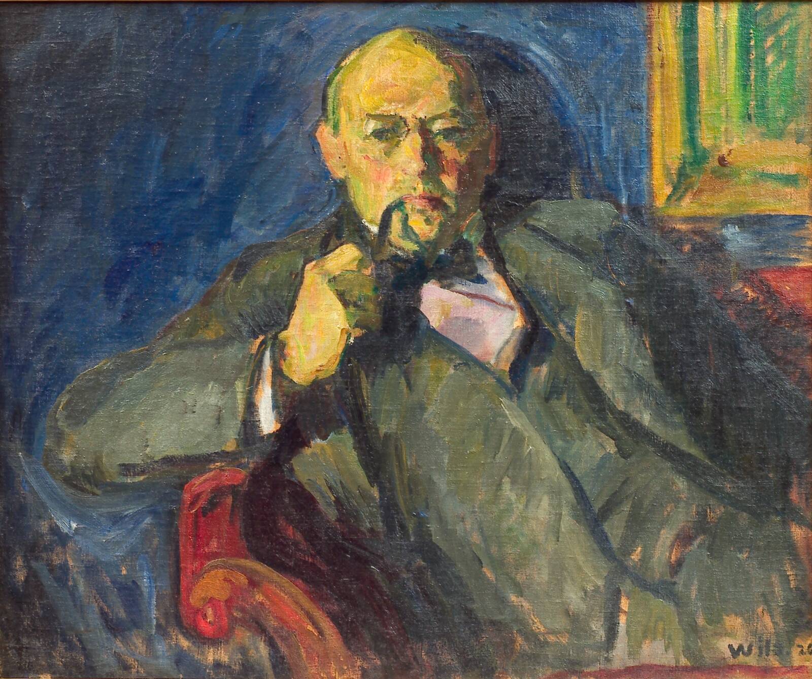 Forfatteren Jens Pedersen, Wilhelm Wils, 1920