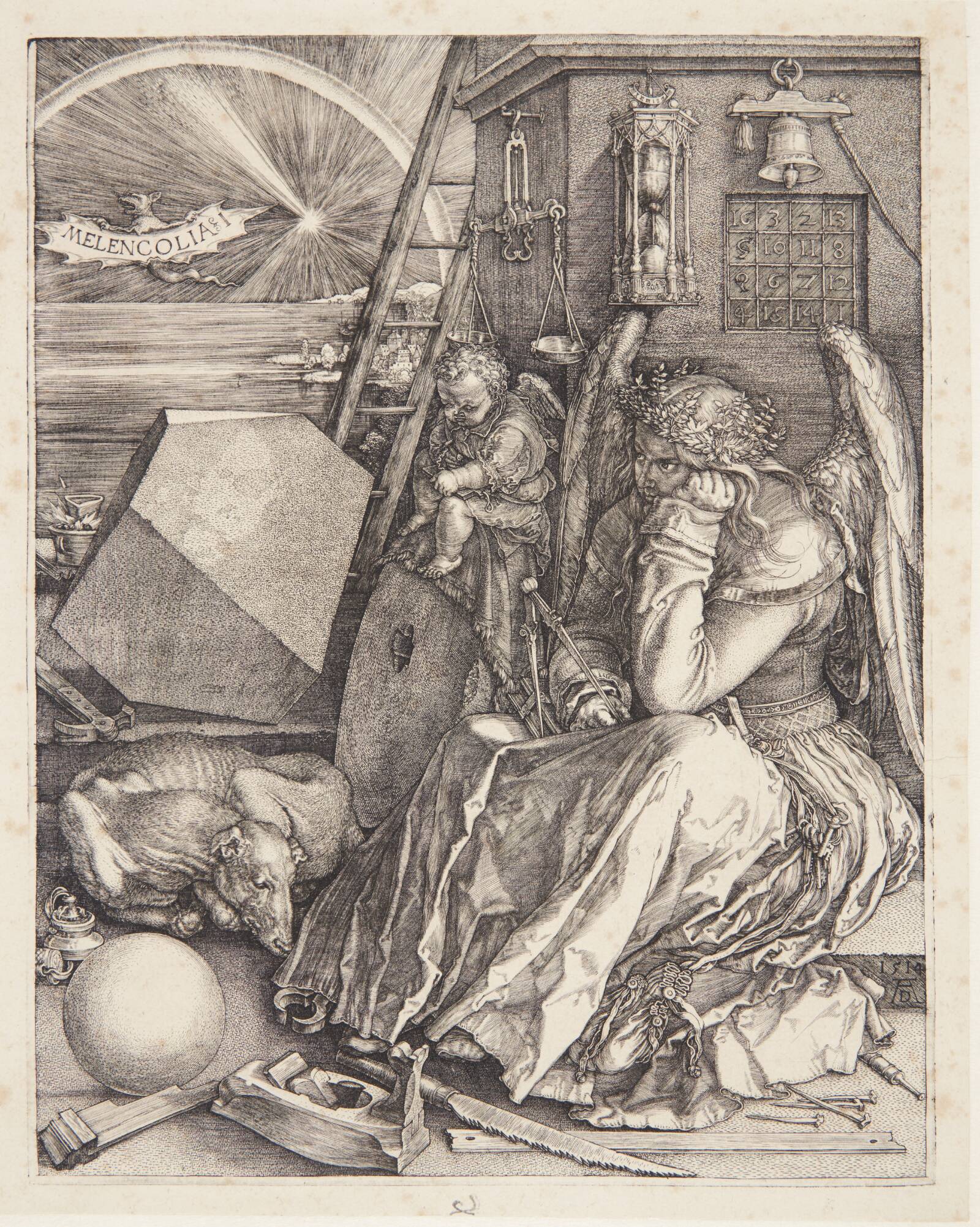 Melencolia I, Albrecht Dürer, 1514