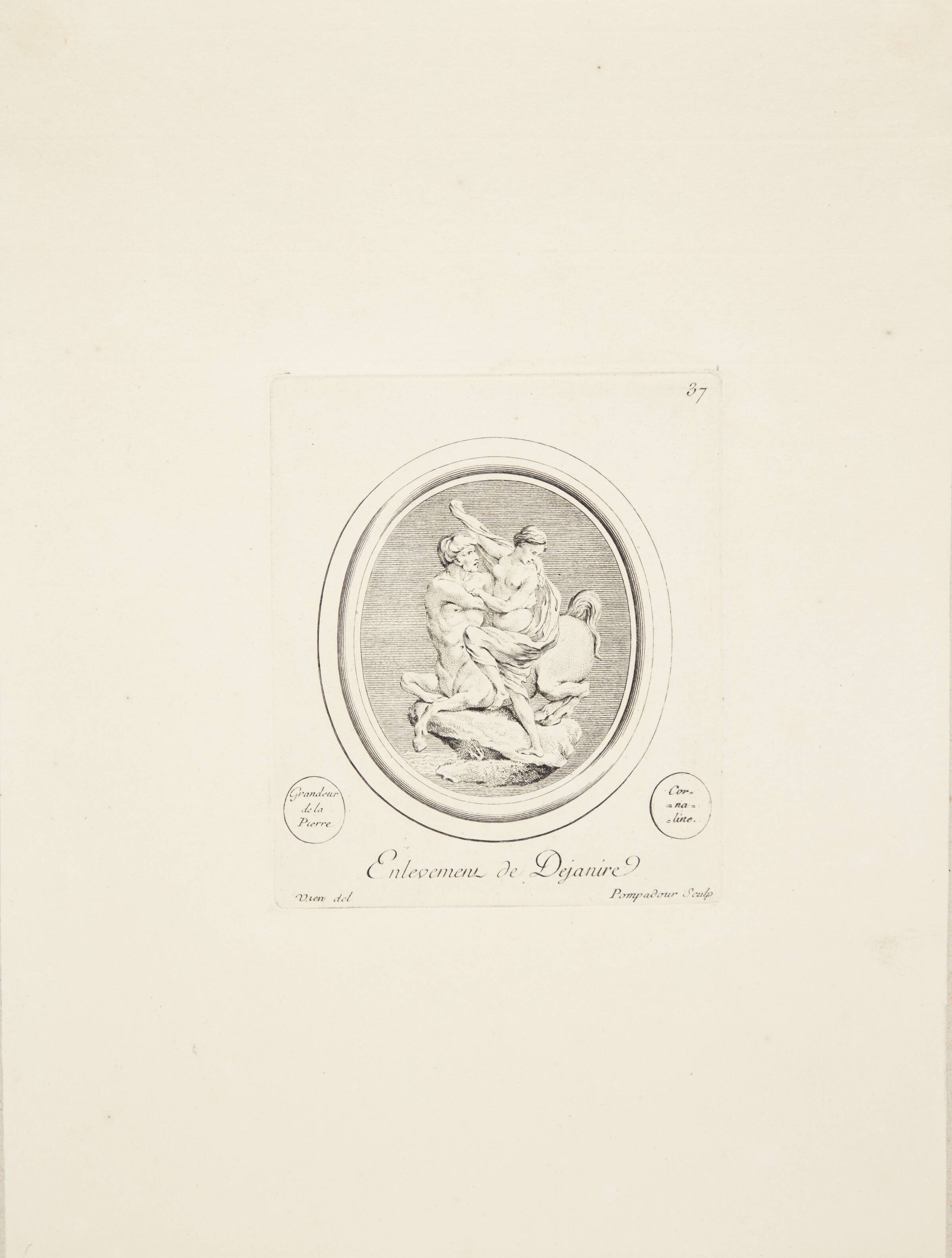 Deianiras bortførelse, Madame de Pompadour, 1753-1757