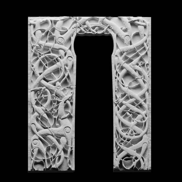 Reliefs and portal 3D model