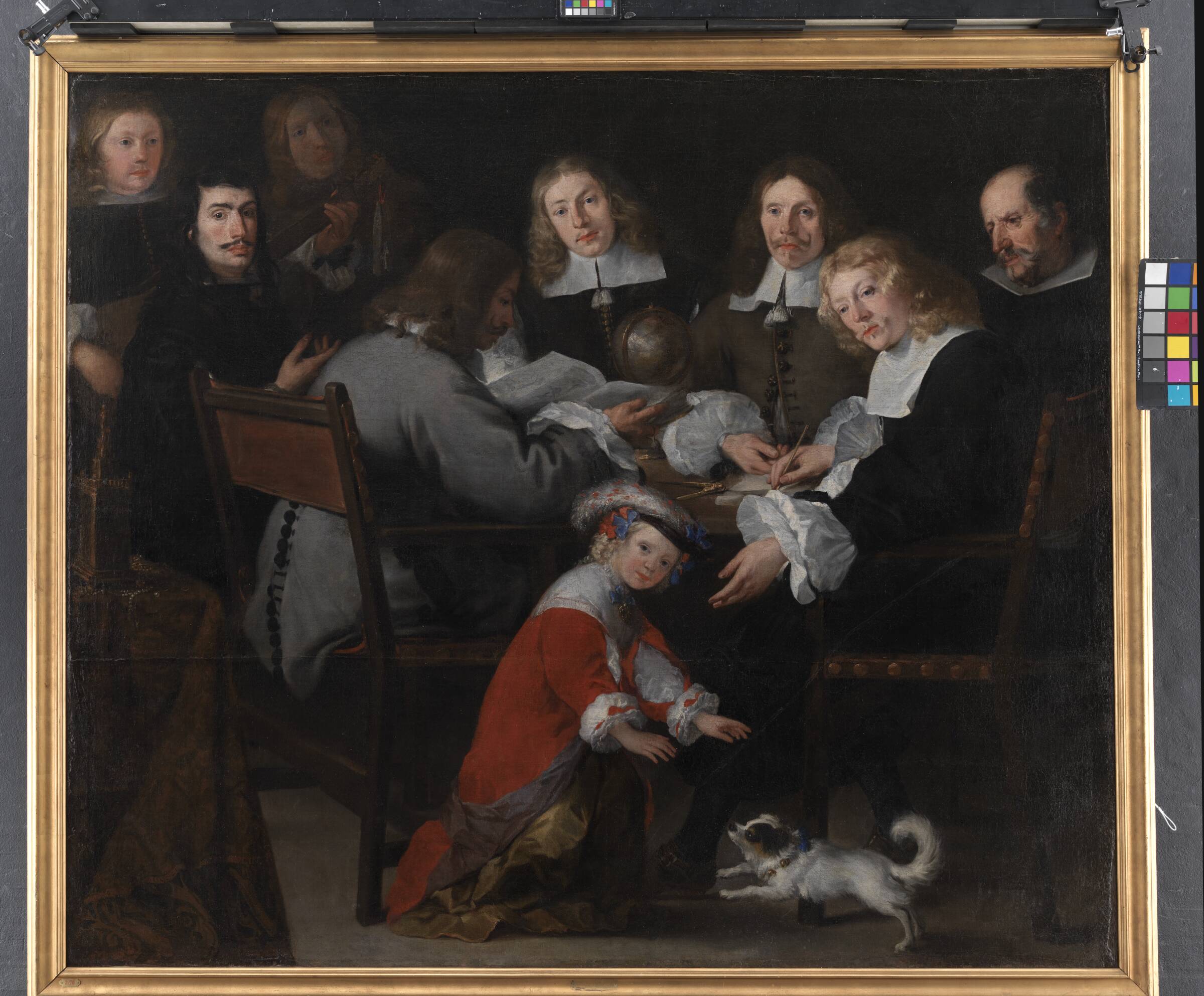 Ambassadør C. Pedersen Lerche med sin Stab, José Antolínez, 1662
