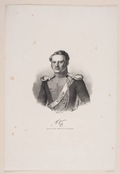Portræt af F. D. Voss