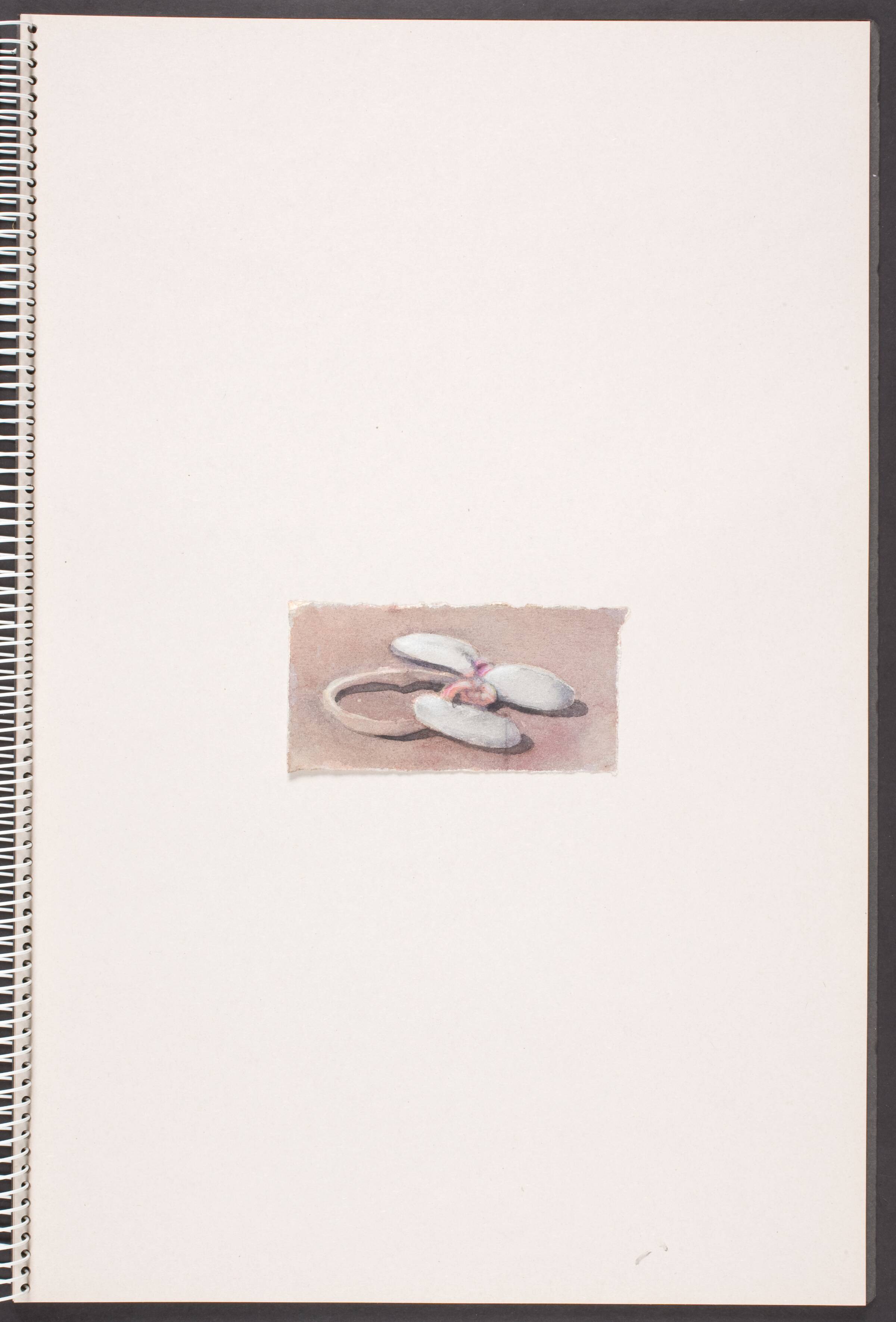 Amorf, liggende, blomsteragtig form, Michael Kvium, 1991-1993