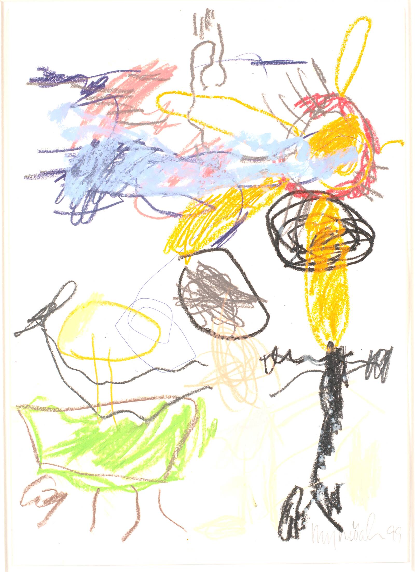 Uden titel, Benny Dröscher, 1999