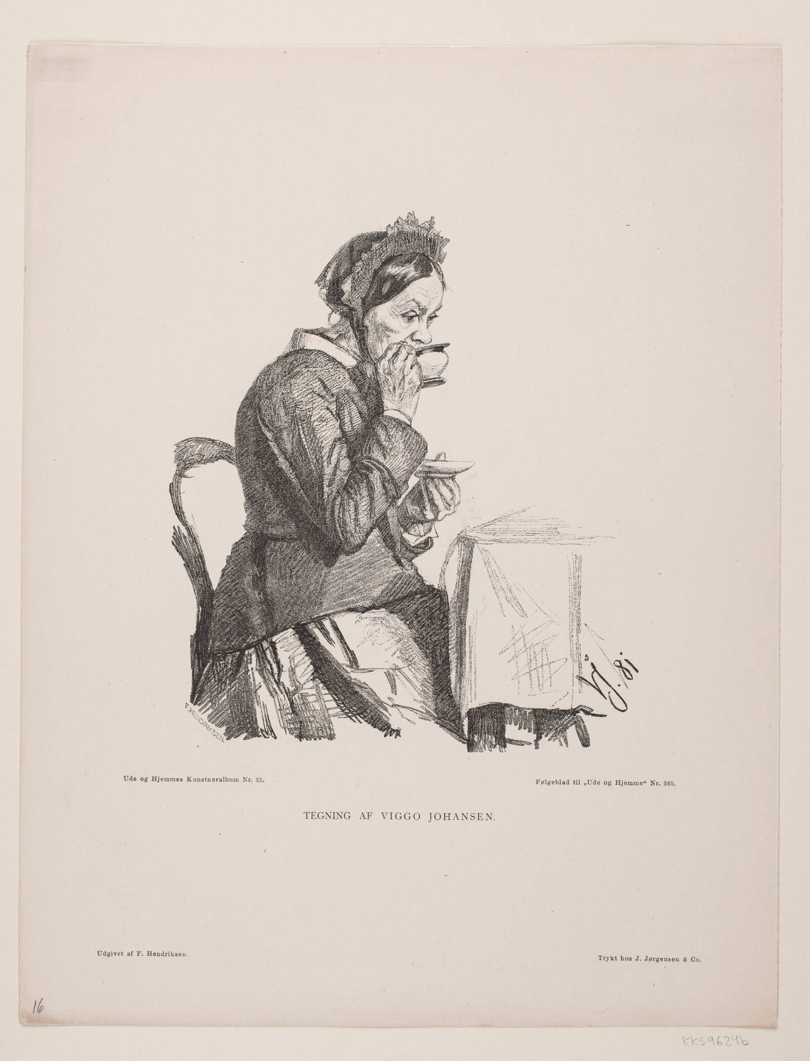 En kaffetår, Ubekendt, 1881