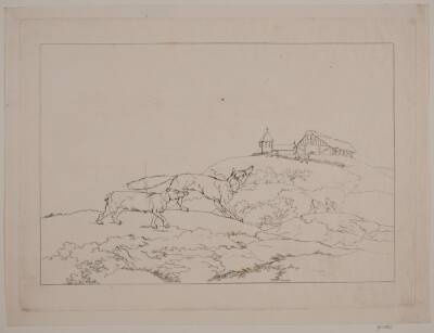 Reineke og grævlingen. Illustration til "Reinike Fuchs"