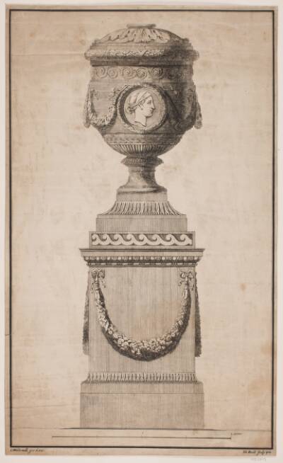 Vase med en Medaillon