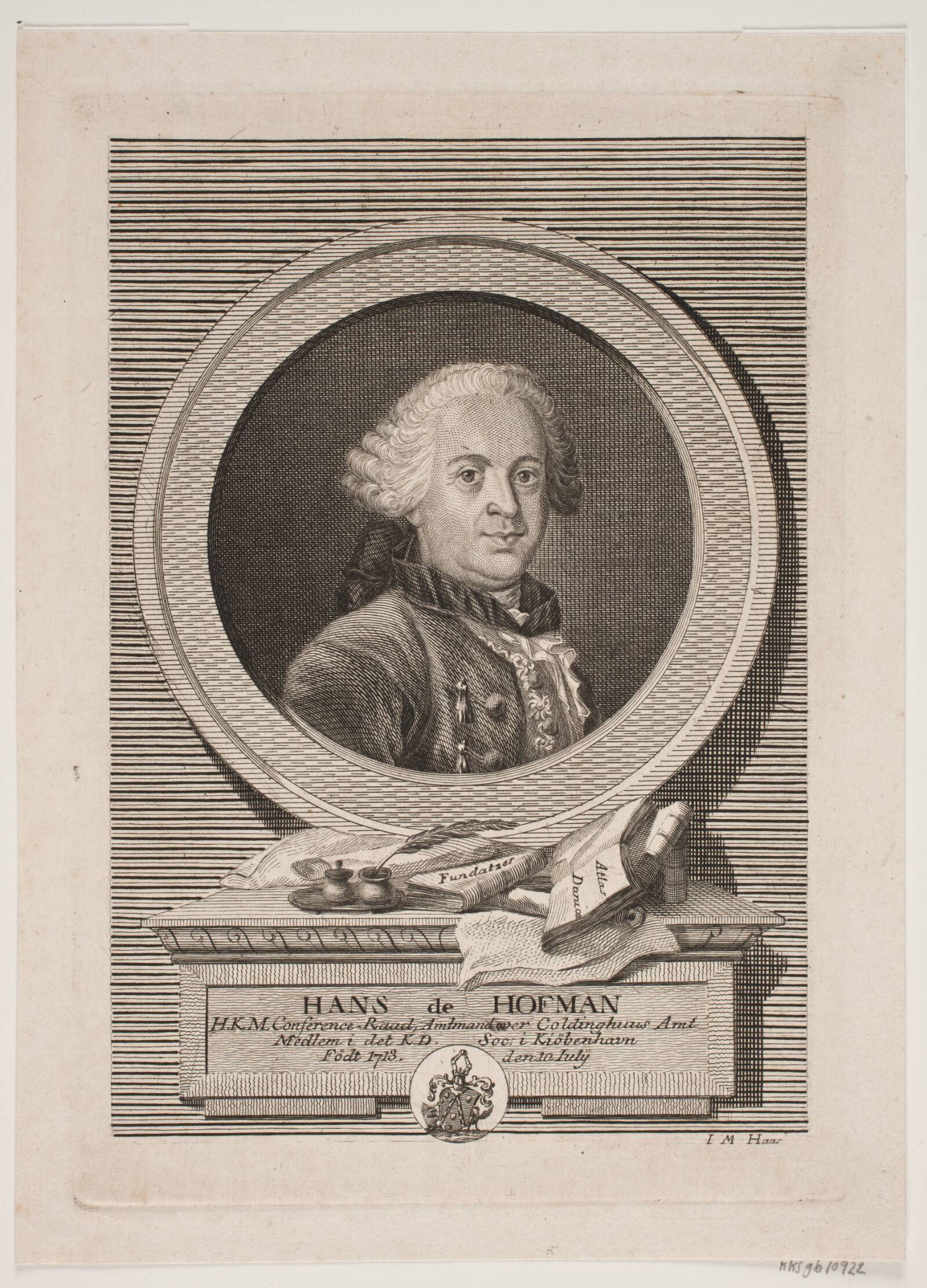 Hans de Hofman, Meno Haas, 1752-1833