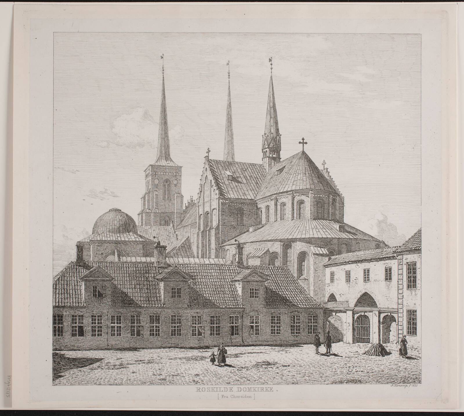 Roskilde Domkirke, Jacob Kornerup, 1855