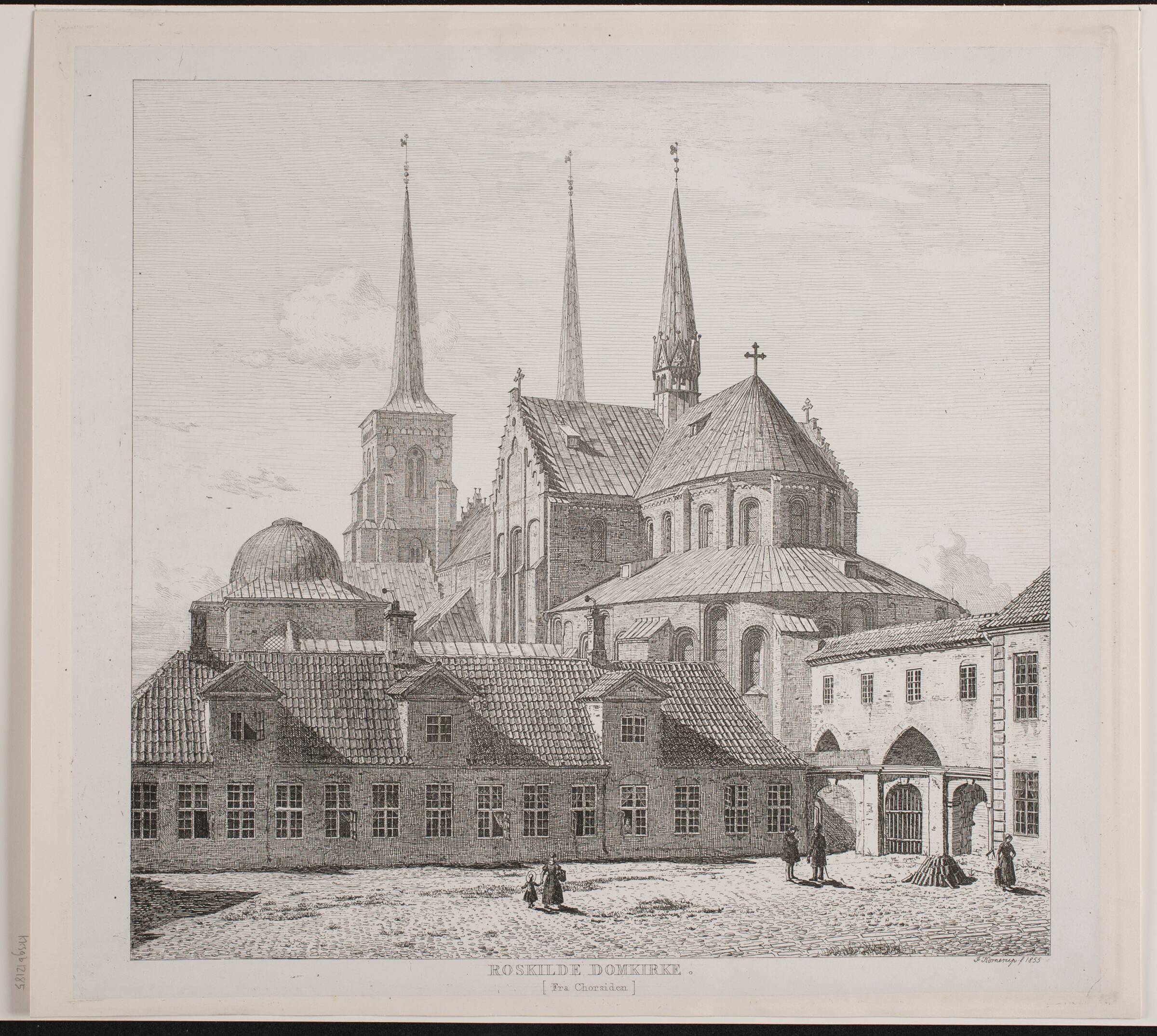 Roskilde Domkirke, Jacob Kornerup, 1855