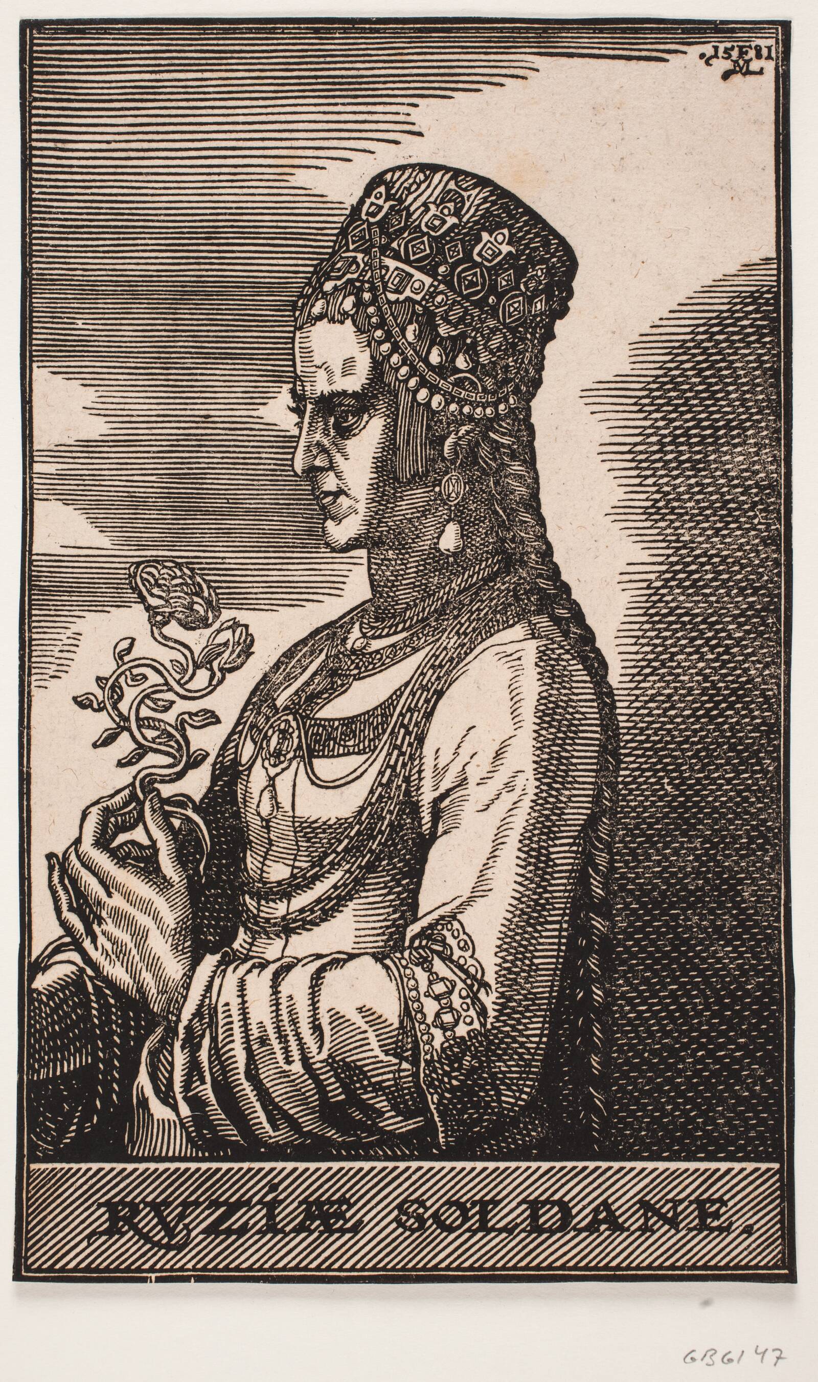 Sultana Ruzice, Melchior Lorck, 1581