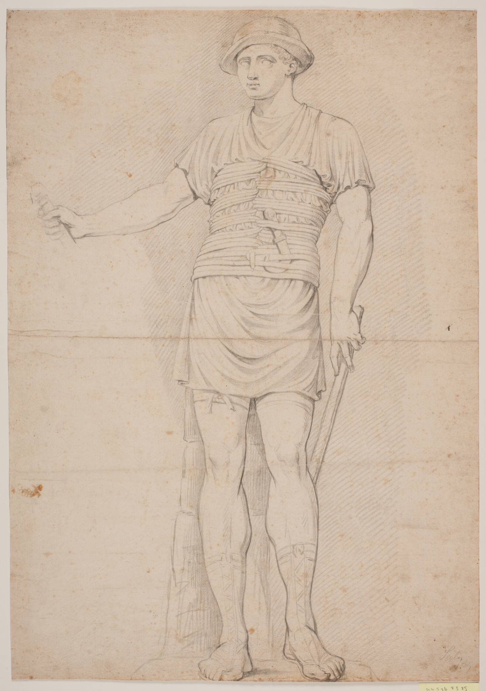 Stående kriger, Jacques François Joseph Saly, 1717-1776