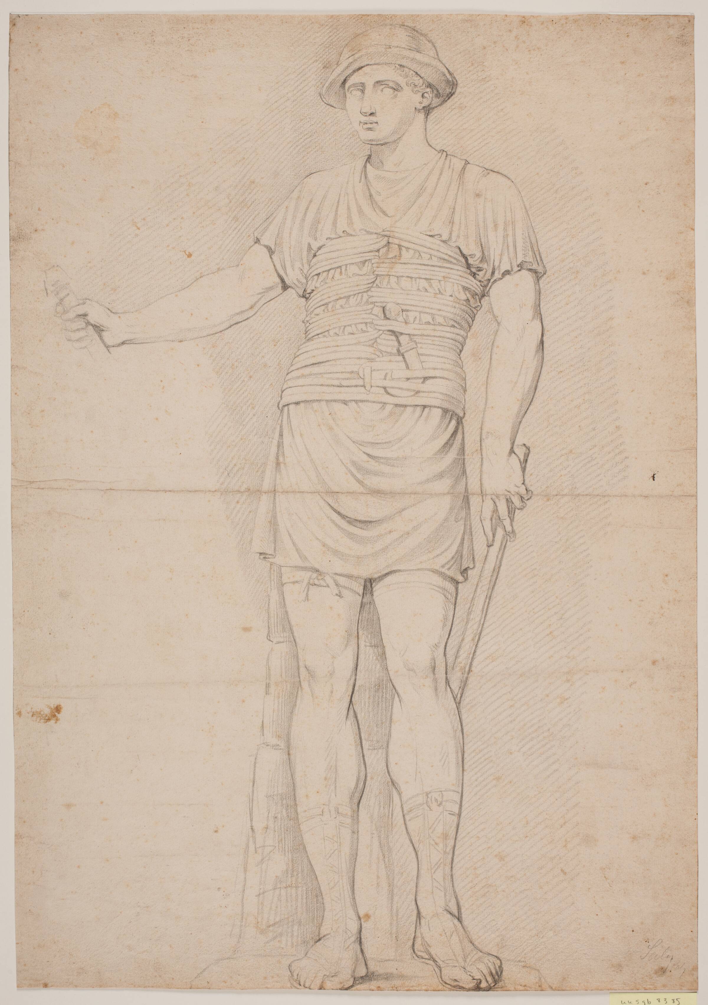 Stående kriger, Jacques François Joseph Saly, 1717-1776