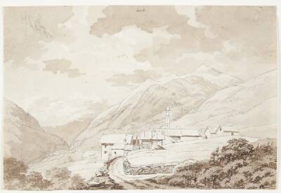 Landsbyen Airolo i Alperne