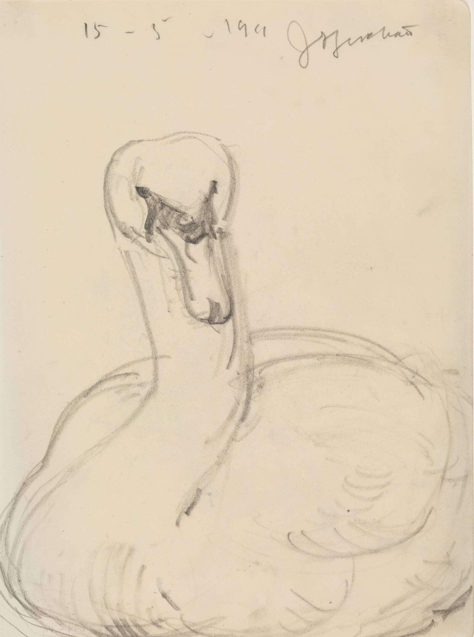 Svane, J.A. Jerichau, 1911