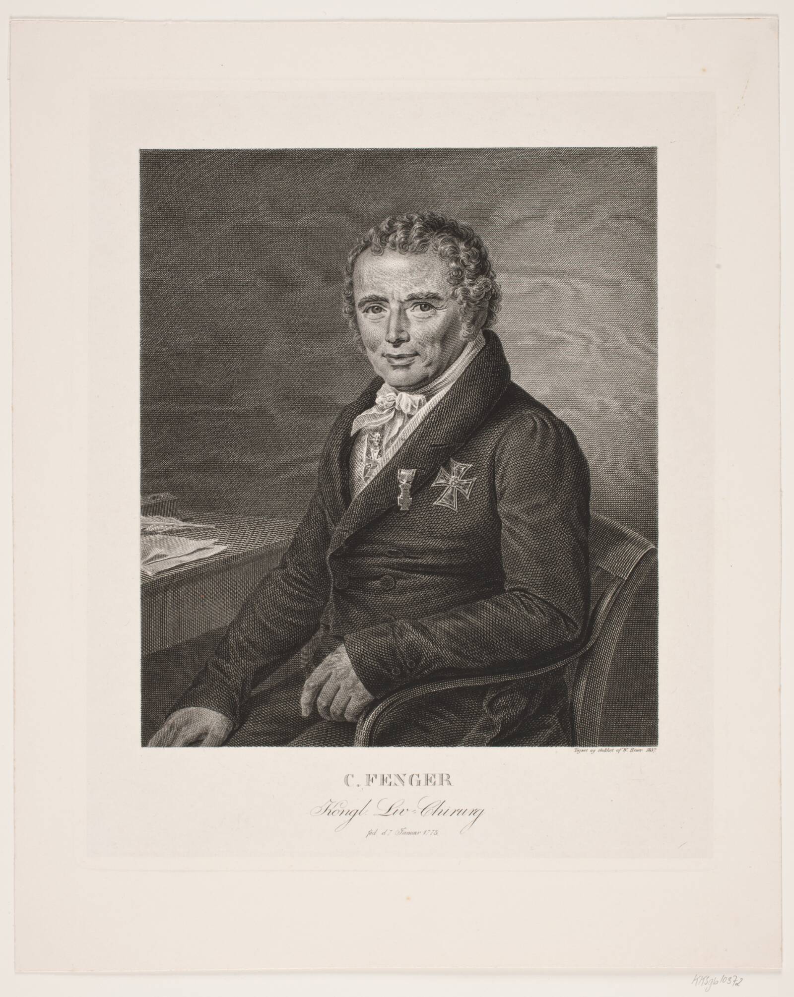 Christian Fenger, WIlhelm Heuer, 1837