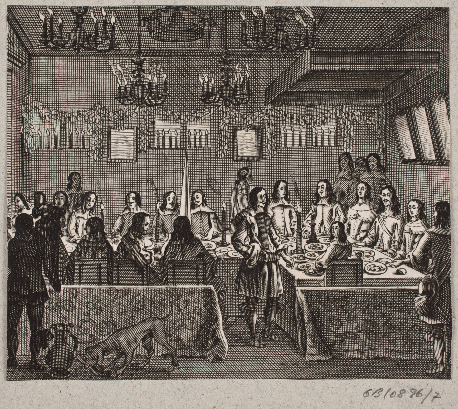 Et taffel, Ubekendt, 1650-1699