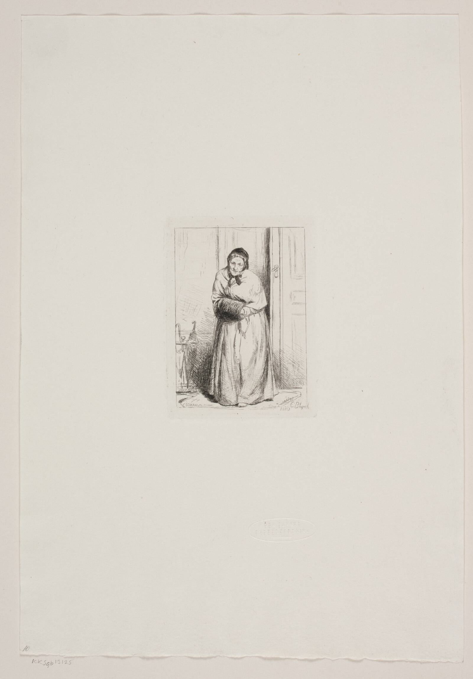 Supplikantinden, Carl Bloch, 1880