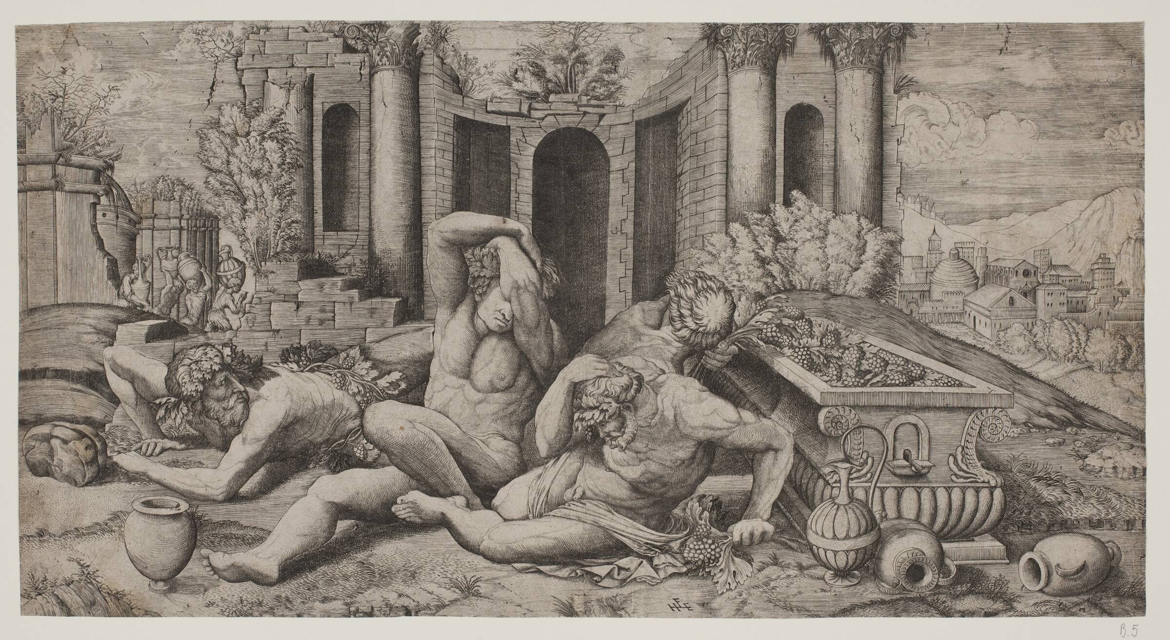Vinhøsten, Monogrammist HFE, 1530-1535