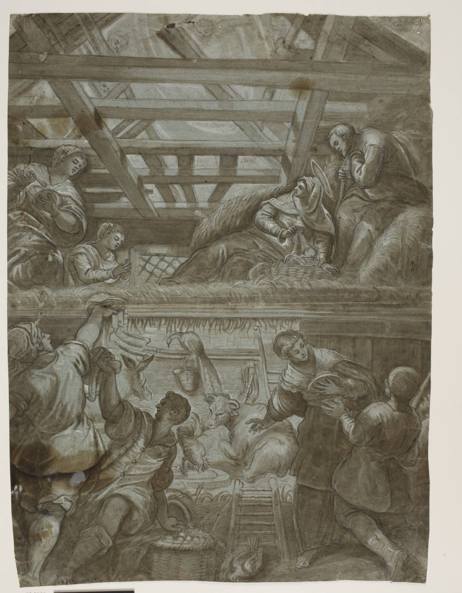 Hyrdernes tilbedelse, Ubekendt, 1518-1594