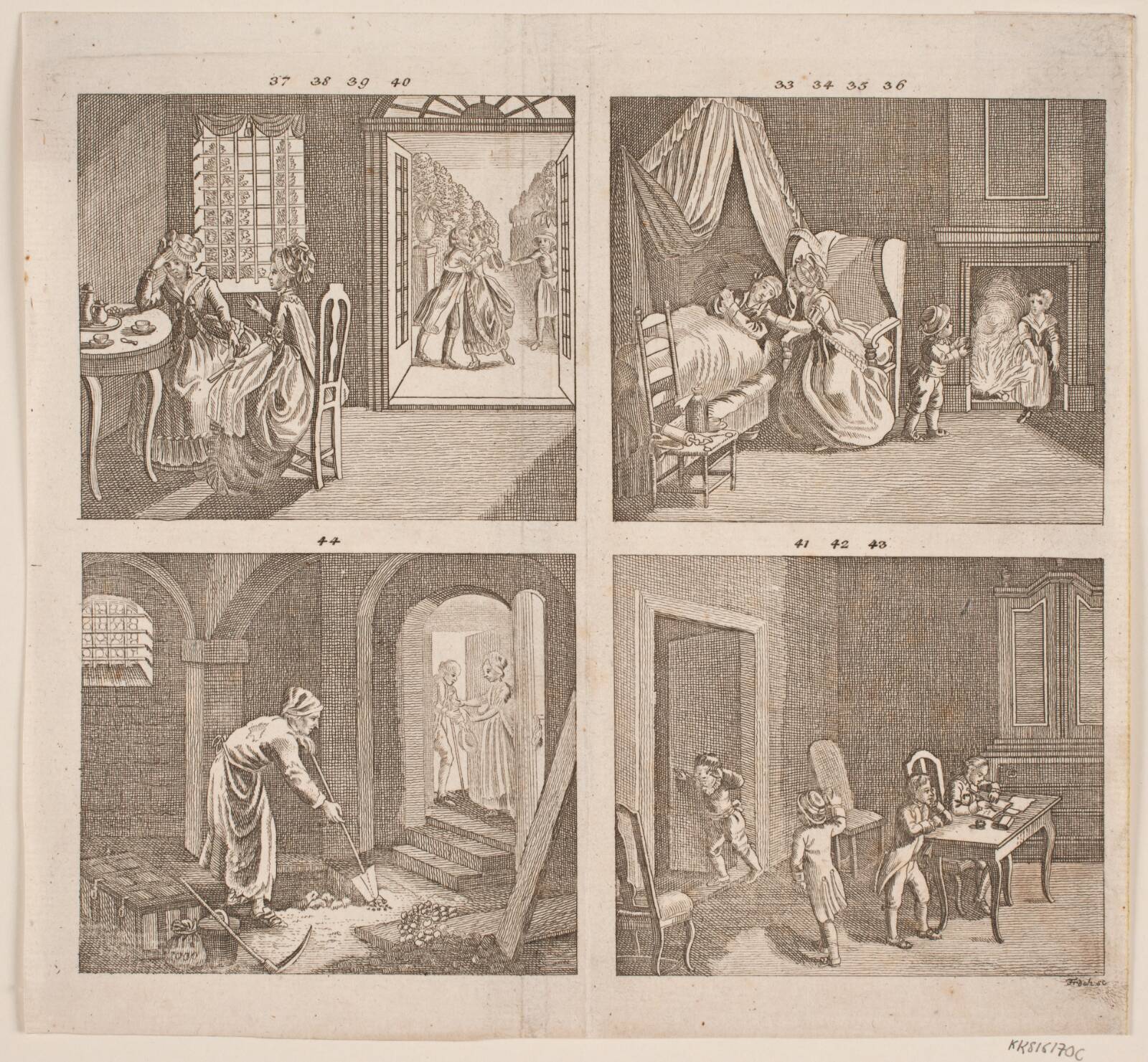 Fremstillinger for børn, Johann Gottlieb Friedrich, 1790