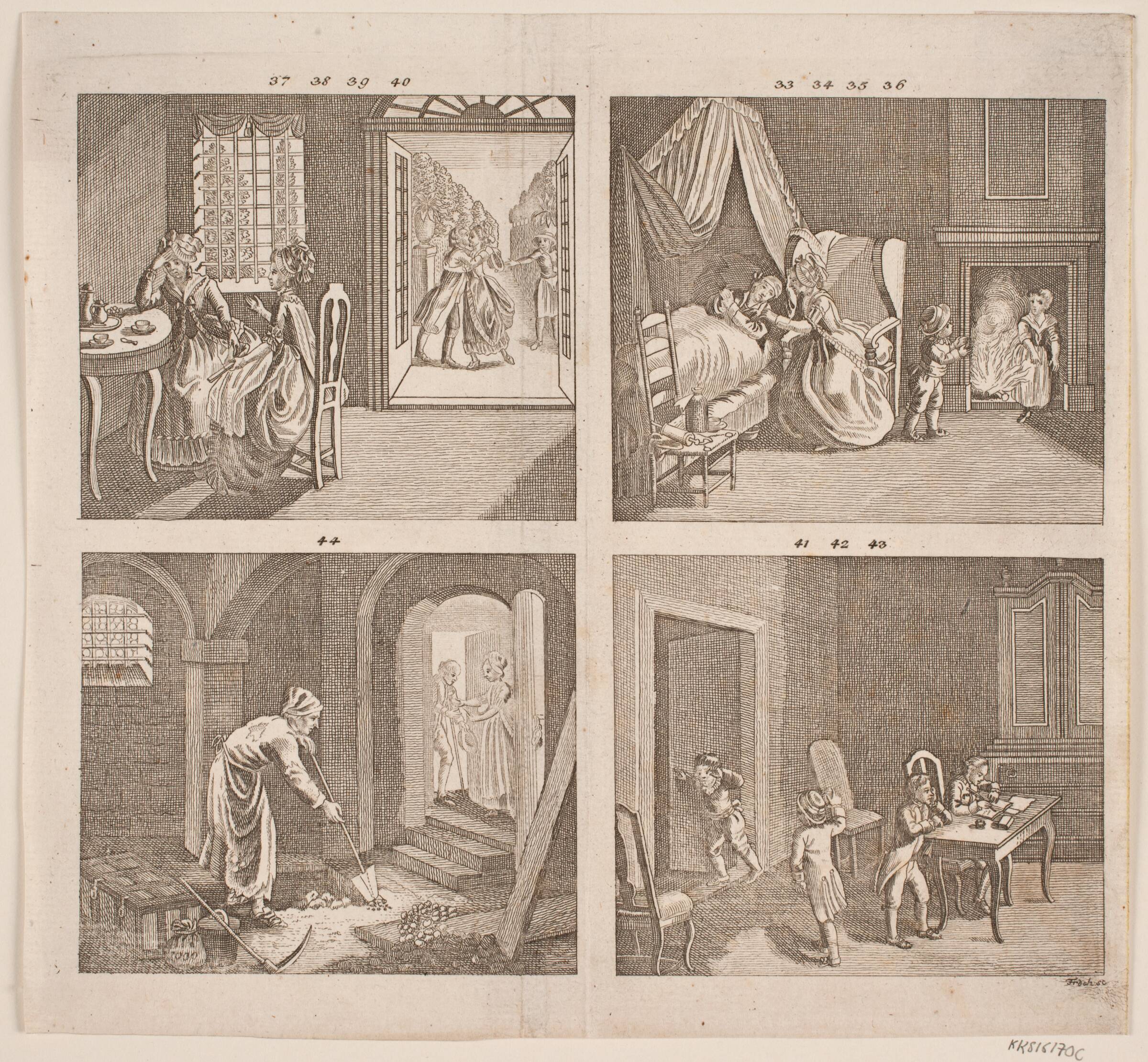 Fremstillinger for børn, Johann Gottlieb Friedrich, 1790