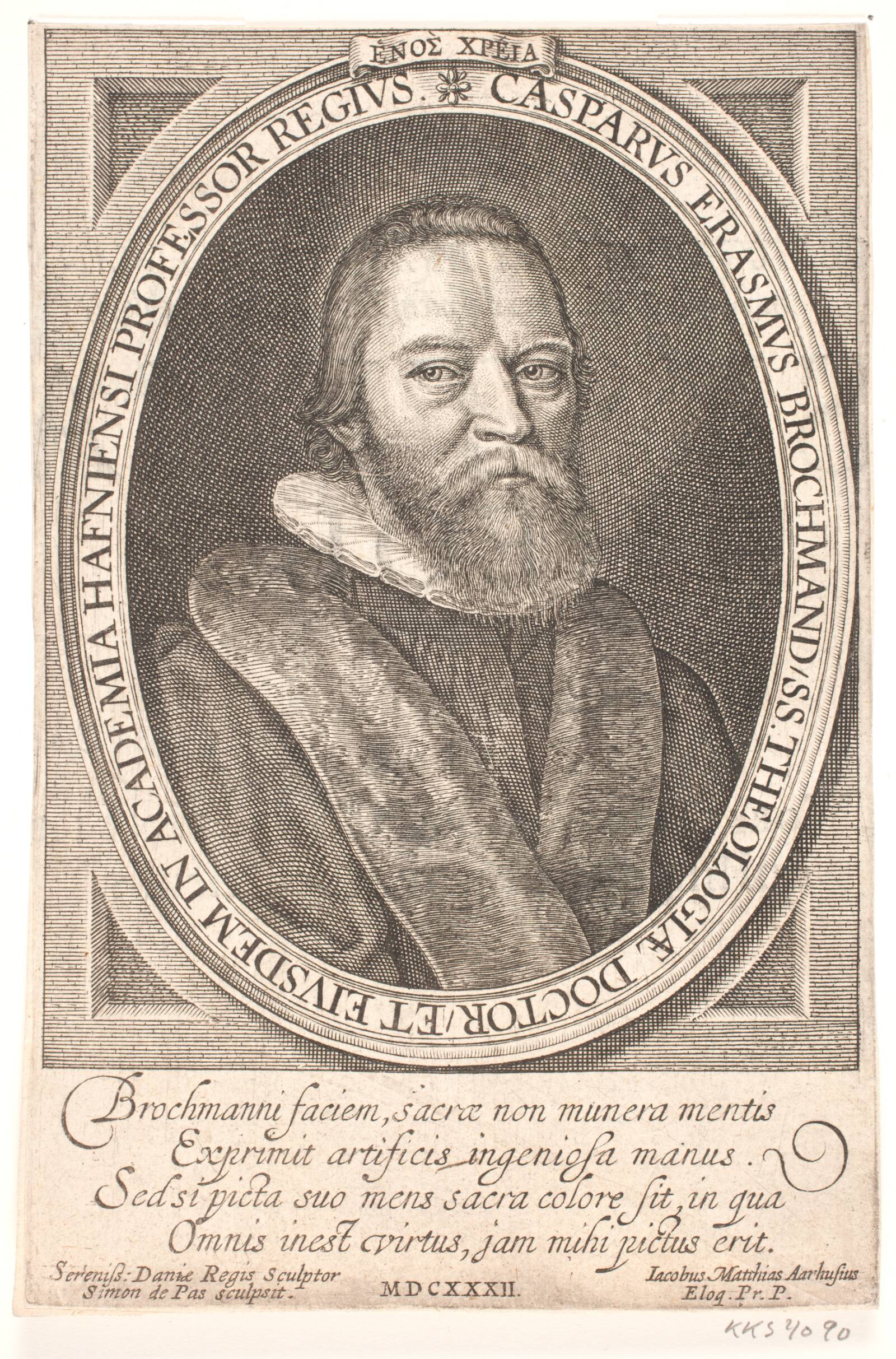 Biskop Jesper Rasmussen Brochmand, Simon de Pas, 1632