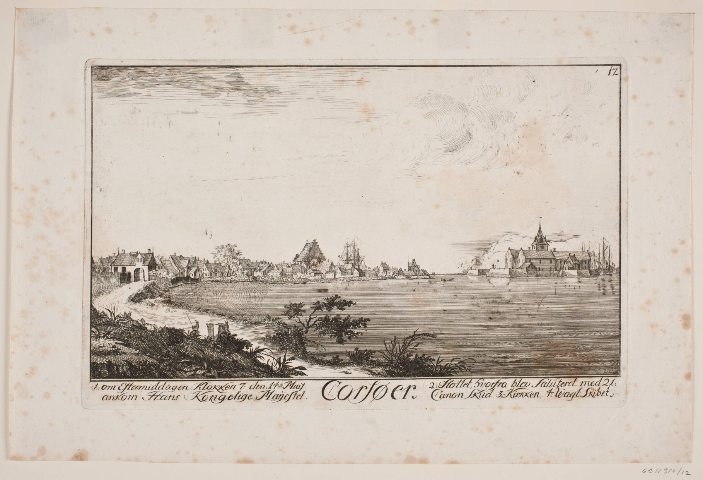 Korsør, Poul Isac Grønvold, 1749