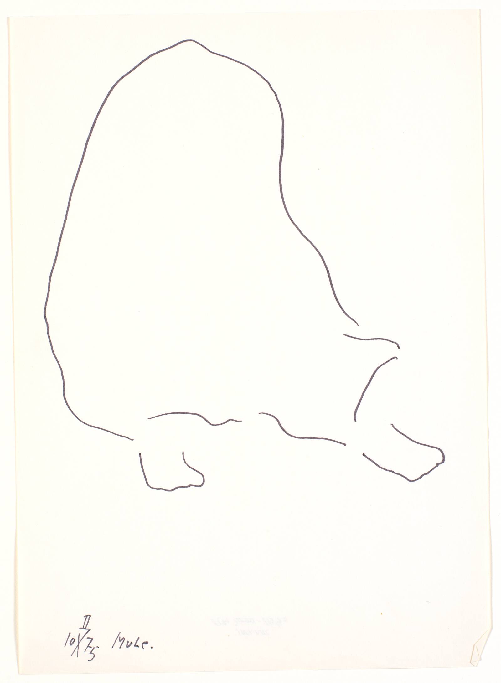 Katten Mule, Richard Mortensen, 1975