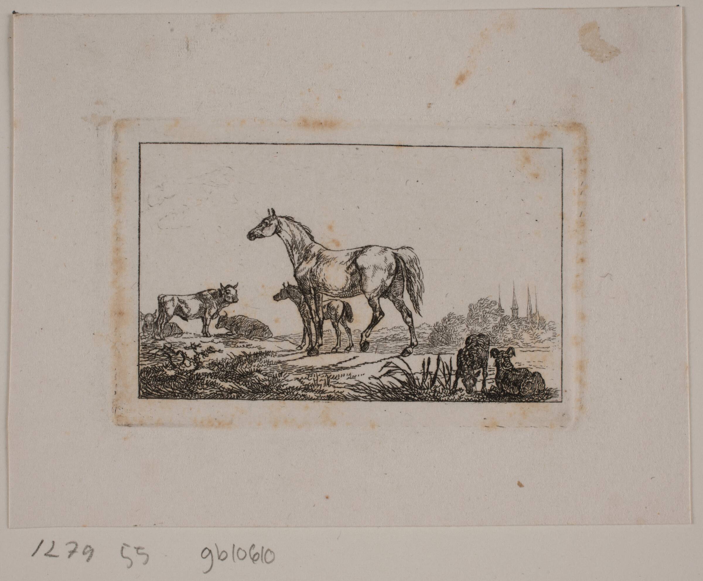 Gebauers visitkort, Christian David Gebauer, 1818-1822