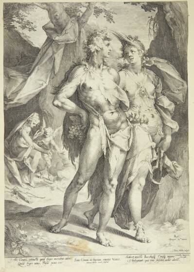 Bacchus, Ceres og Venus