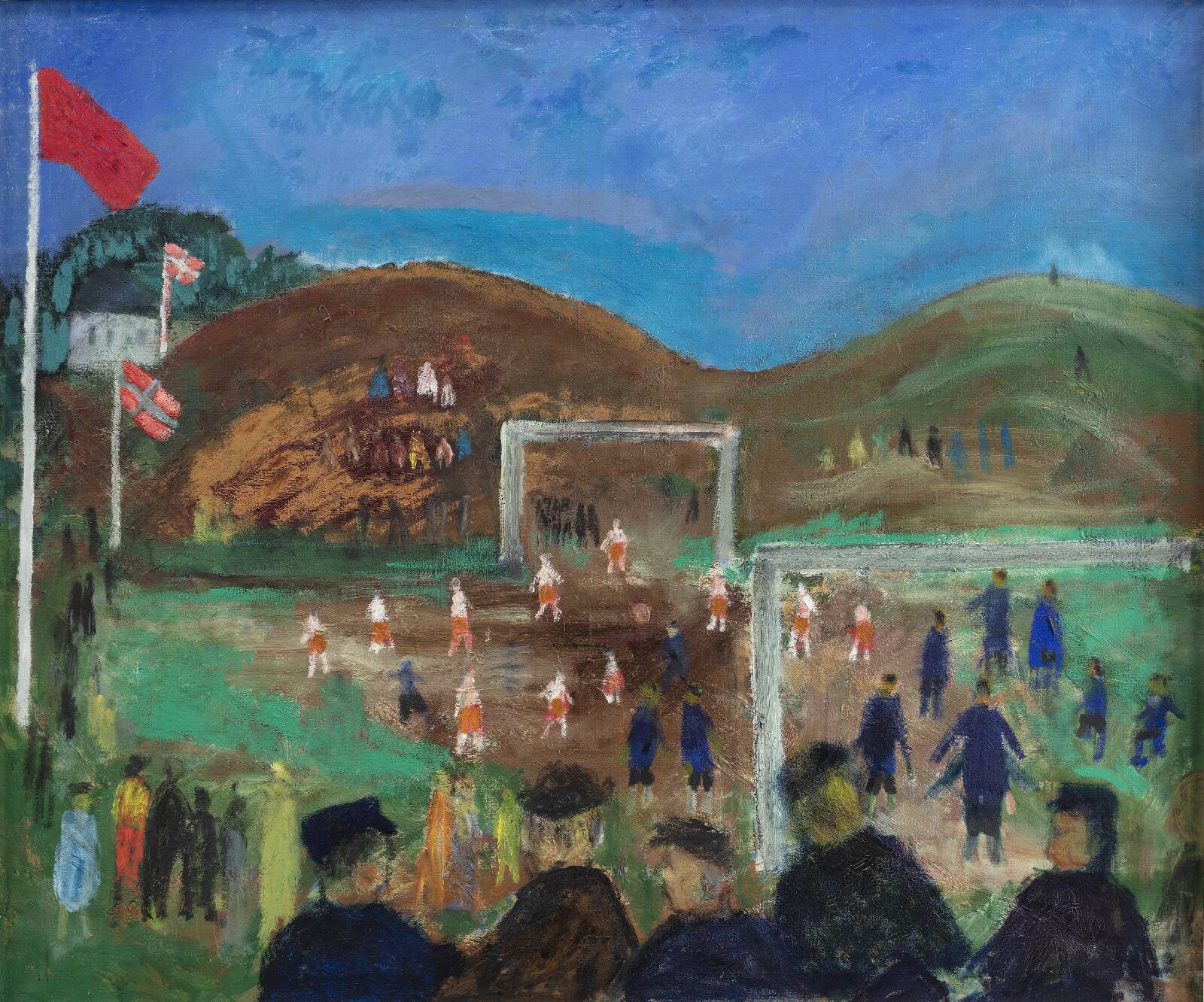 Russisk-Dansk Fodboldkamp, Jens Søndergaard, 1945