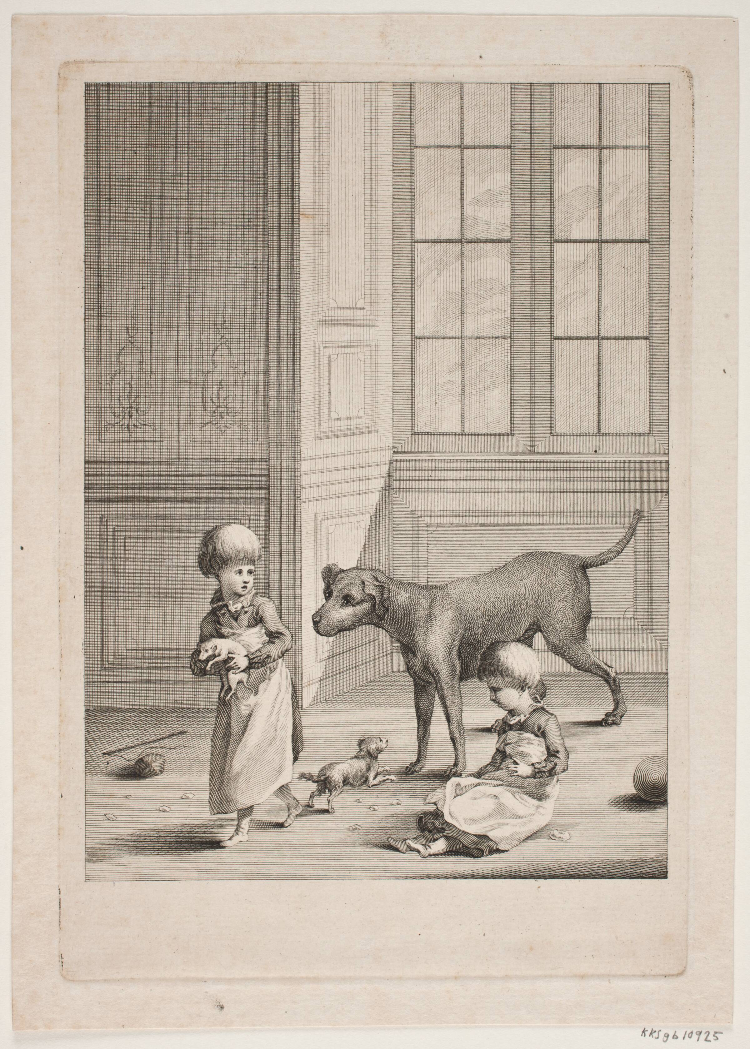 Kronprins Frederiks barnelege. V, Meno Haas, 1752-1833