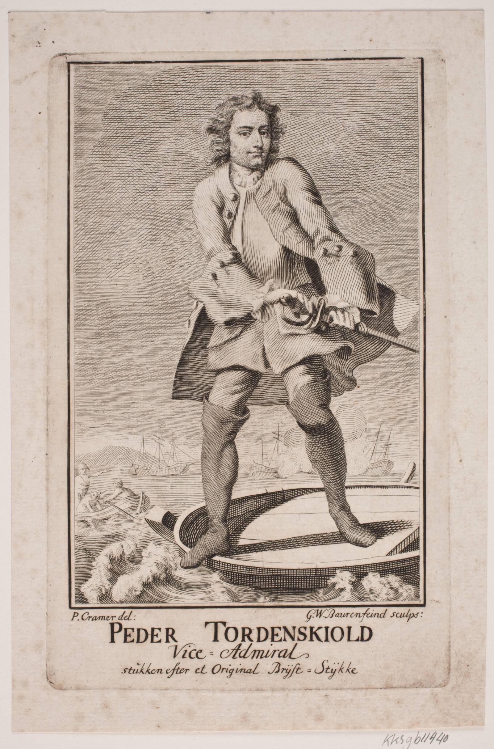 Peder Tordenskjold, Georg Vilhelm Baurenfeind, 1728-1763