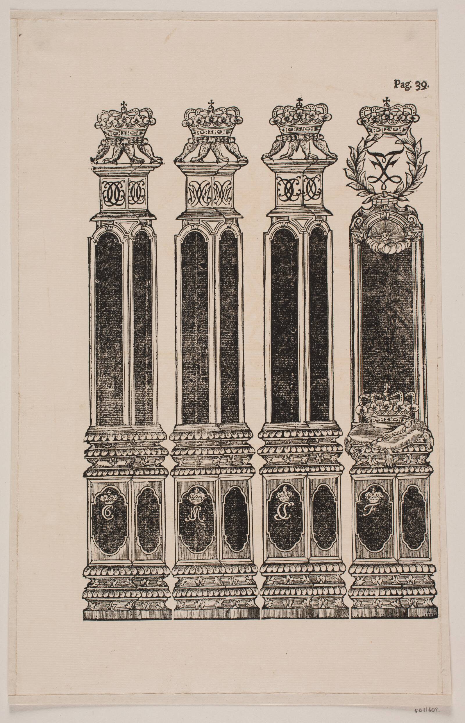 Triumfsøjler, Ubekendt, 1700-1799