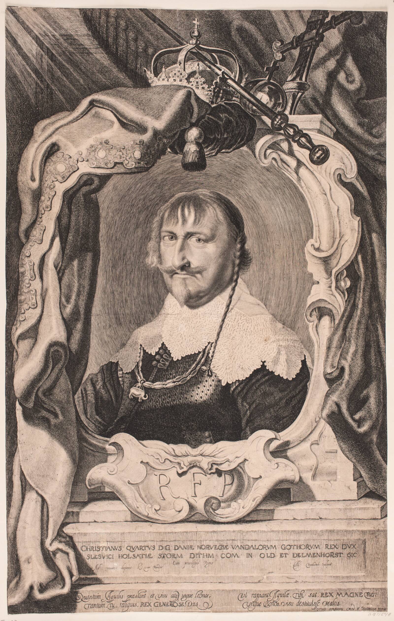 Christian IV, Albert Haelwegh, 1643-1644