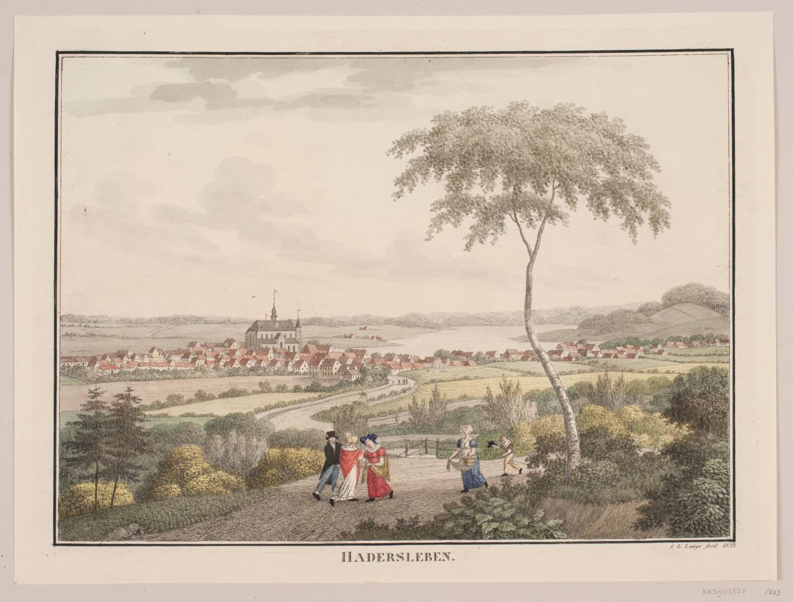 Haderslev, Søren L. Lange, 1823