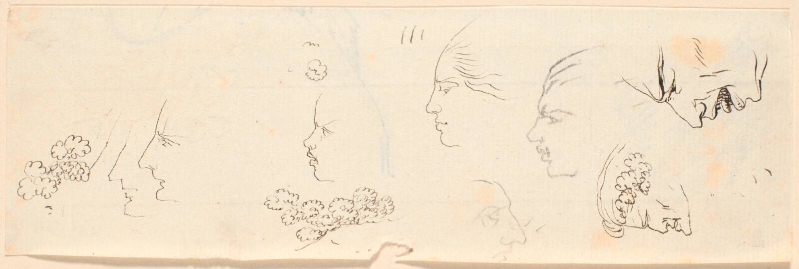 Forskellige profikudkast, Jens Juel, 1780-1802