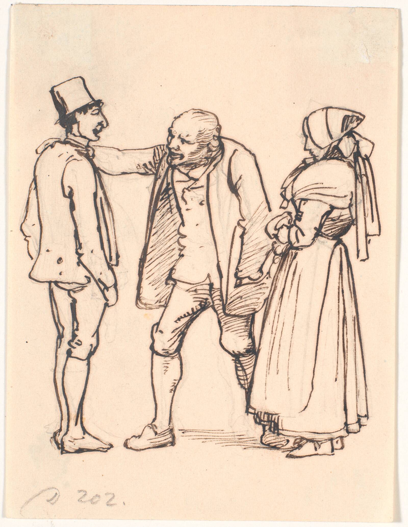 Svigersønnen, Wilhelm Marstrand, 1840-1843