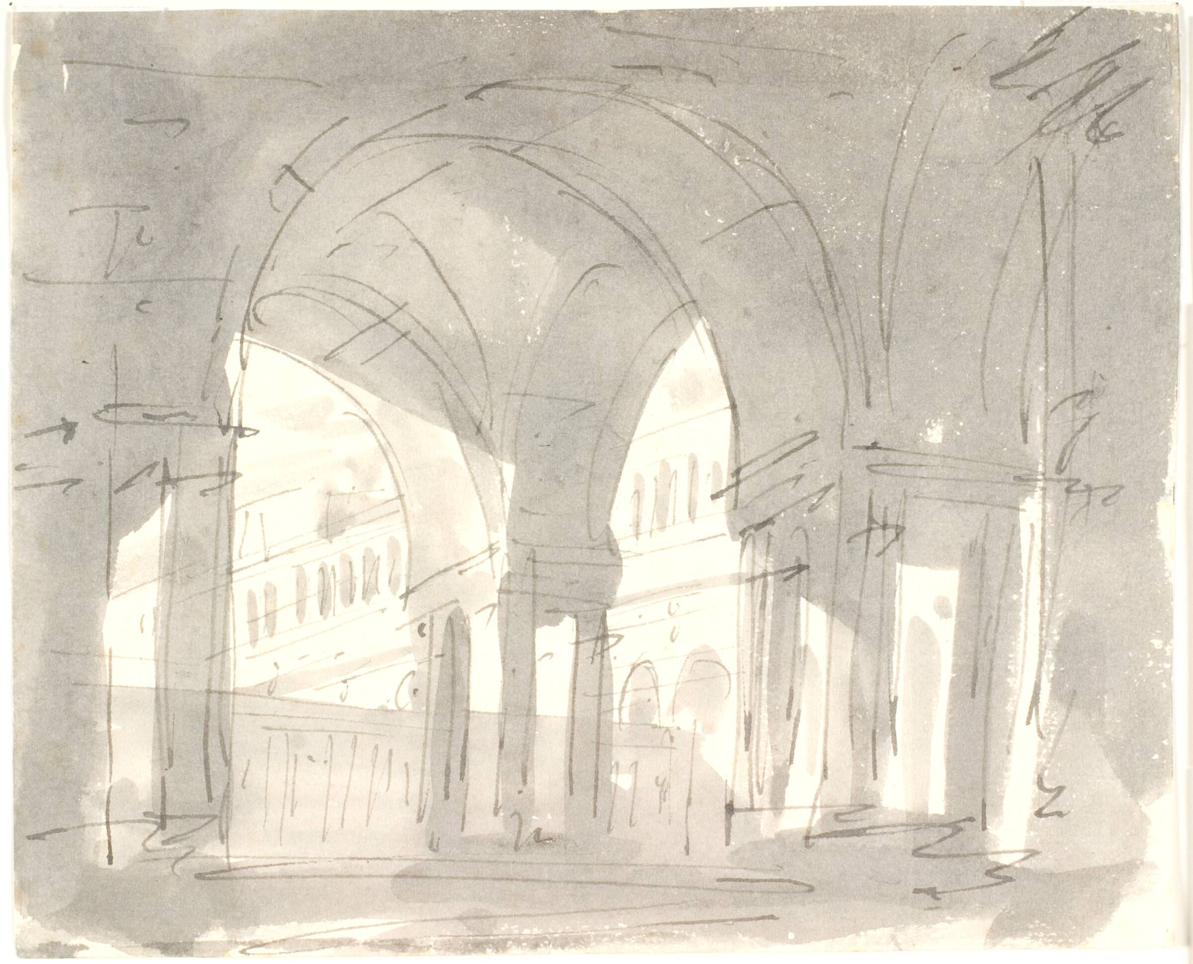 En arkade, Aron Wallick, 1808