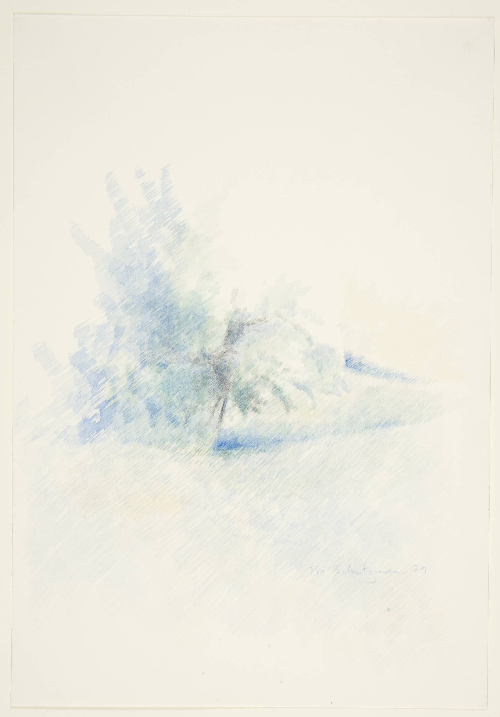 Landskab, Pia Schutzmann, 1979