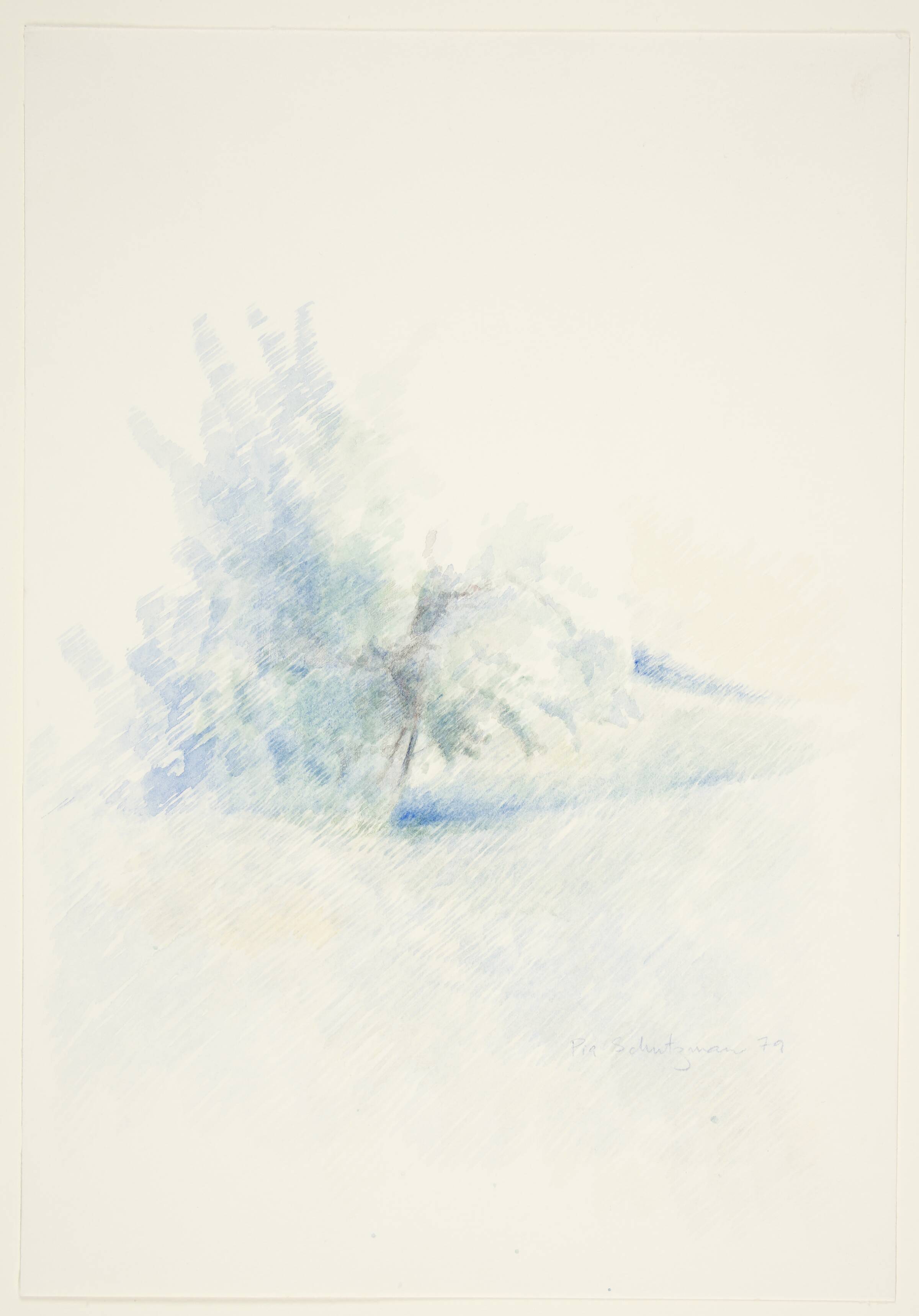 Landskab, Pia Schutzmann, 1979